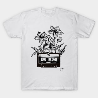 Floral Cassette T-Shirt